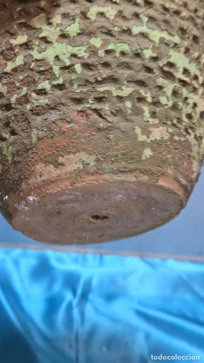 Antig&uuml;edades: maceta antigua de terracota - Foto 3