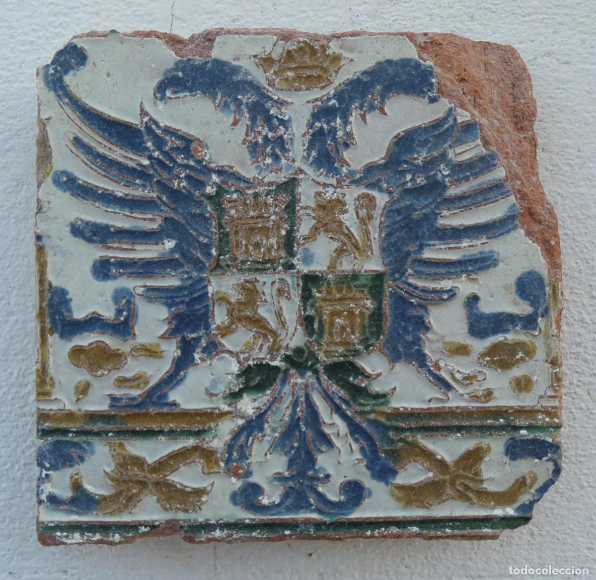 Antig&uuml;edades: Azulejo, Azulejos Espa&ntilde;ol, Toledo siglo 16
