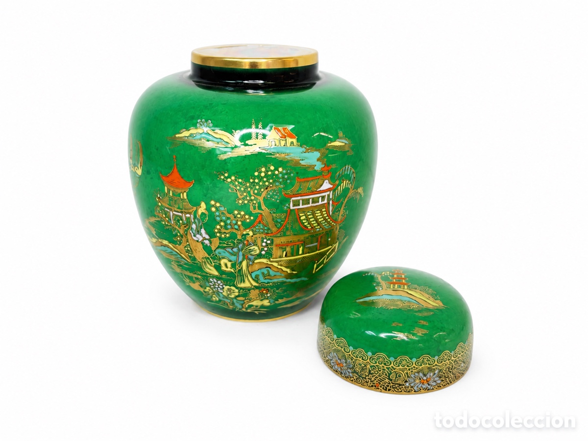 Antig&uuml;edades: Tibor Carlton Ware Vert Royale Inglaterra 1950&rsquo;s