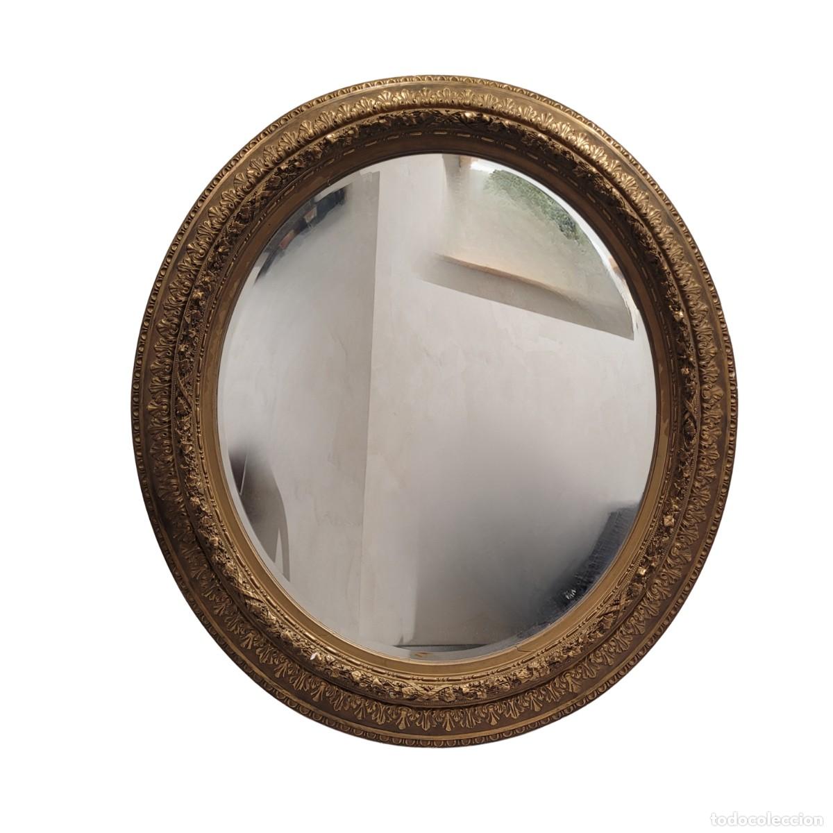 Antiquit&auml;ten: Espejo estilo Tercera Rep&uacute;blica, madera y cristal, 1890-1910 &ndash; Francia