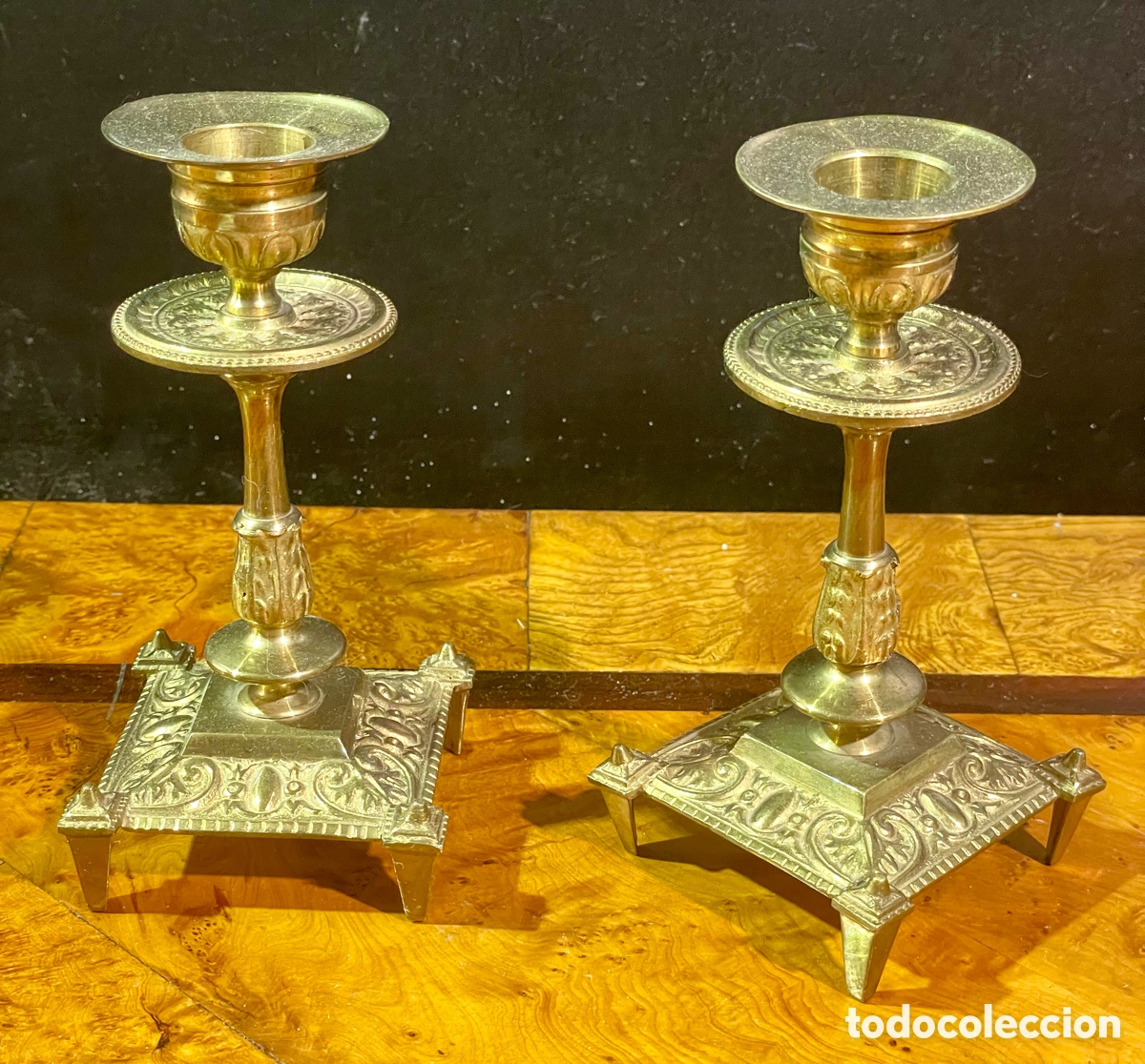 Antig&uuml;edades: Escriban&iacute;a de Bronce Siglo XIX - Foto 4