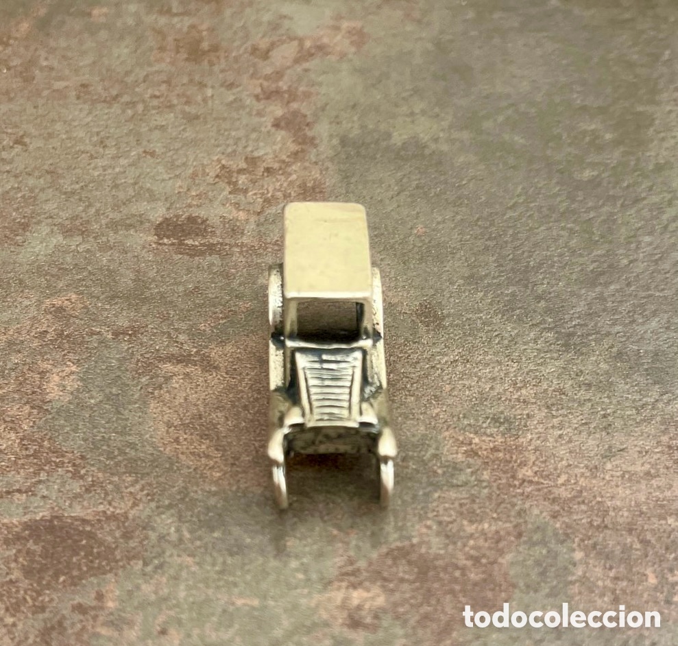 Antig&uuml;edades: Miniatura coche de plata - Foto 3