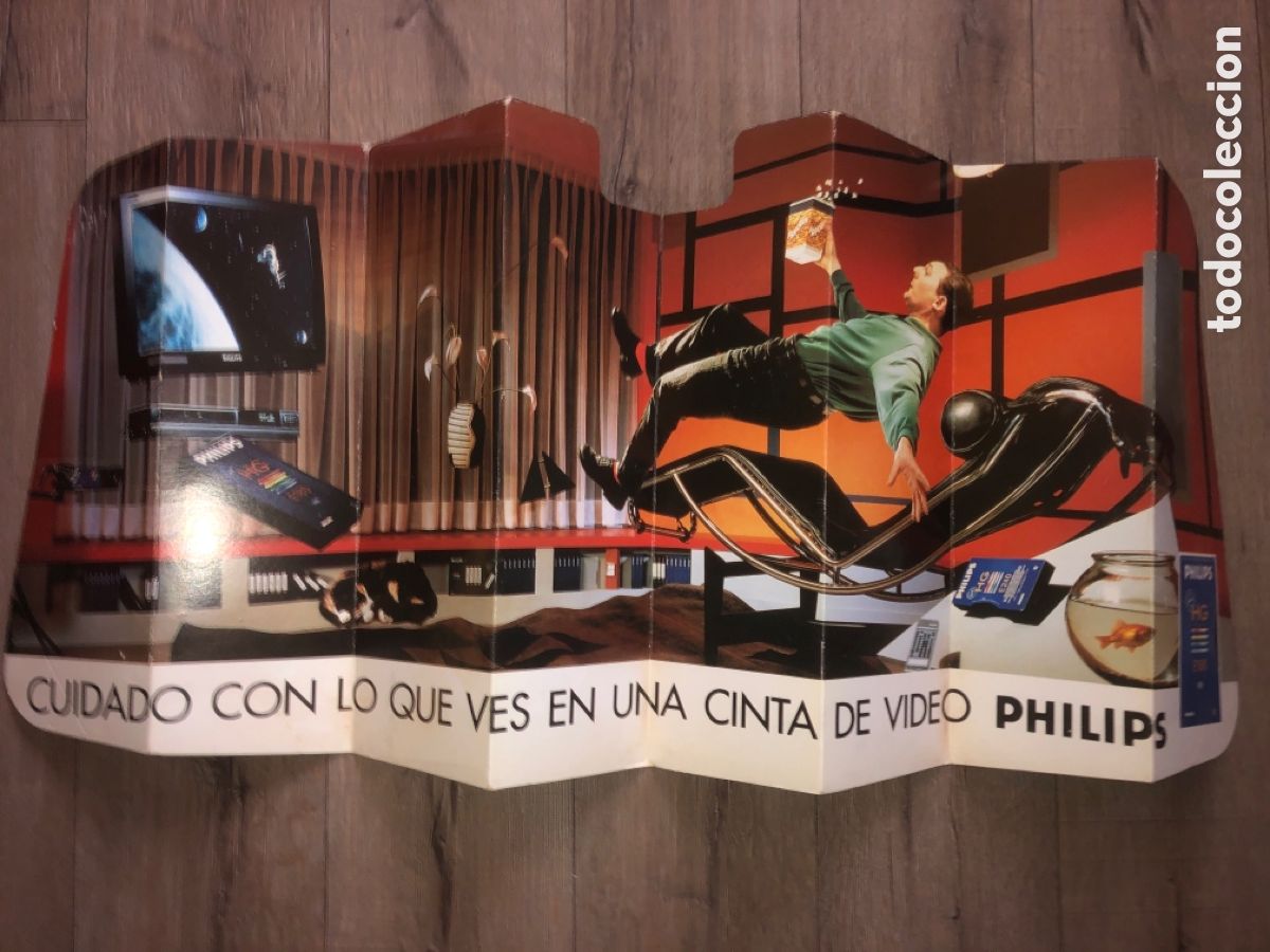Antig&uuml;edades: Cartel publicitario a&ntilde;os 80