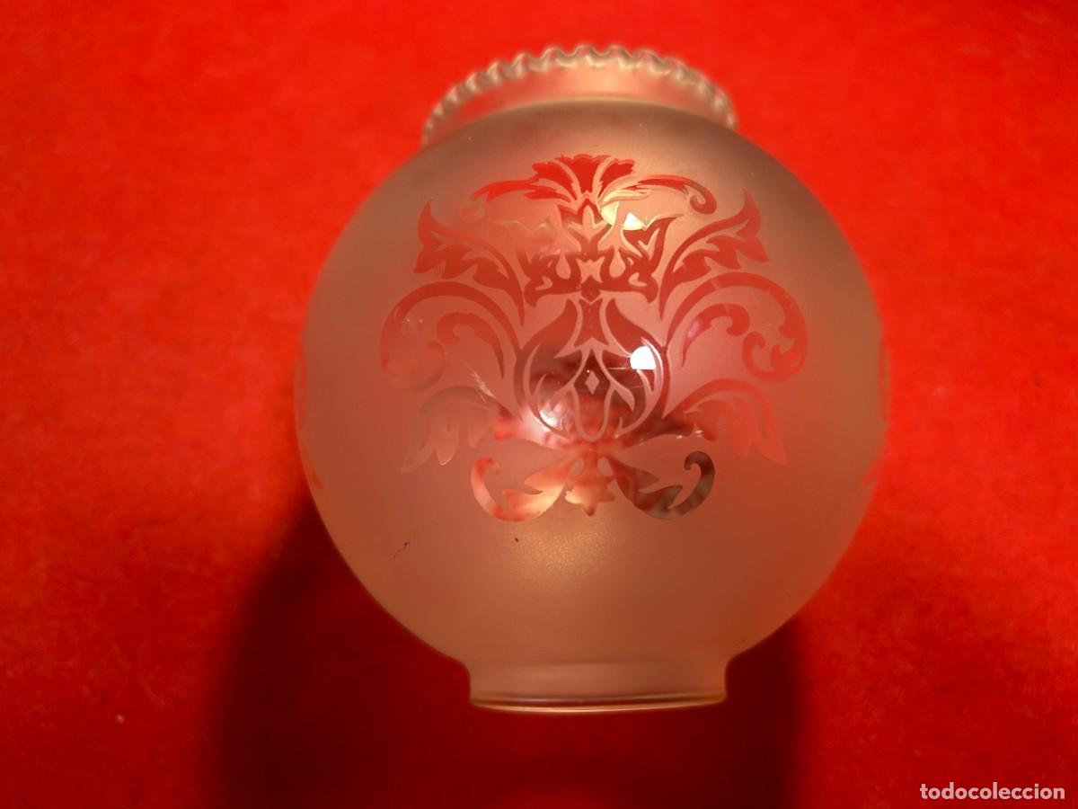 Antig&uuml;edades: Globo aplique para lampara techo 5 x 6 x 12