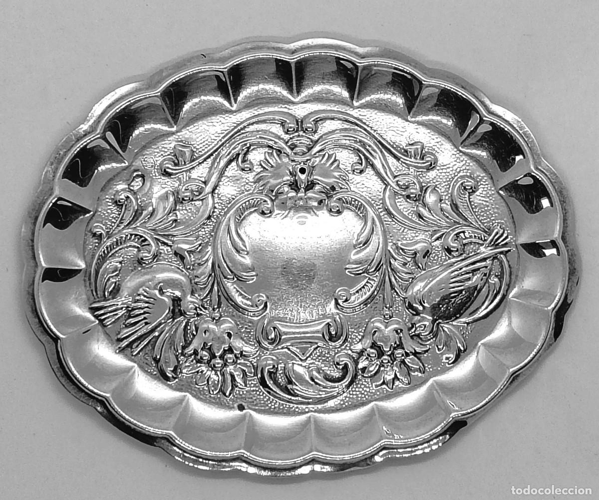 Antig&uuml;edades: PLACA - MARCA PLADUR SELLADA PLATA DE LEY - 9,25 GR. PLATA 0,925 - 9 X 7 cm