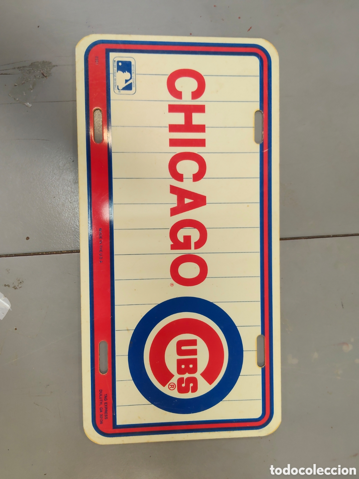 Antig&uuml;edades: Chapa CHICAGO UBS MADE IN USA
