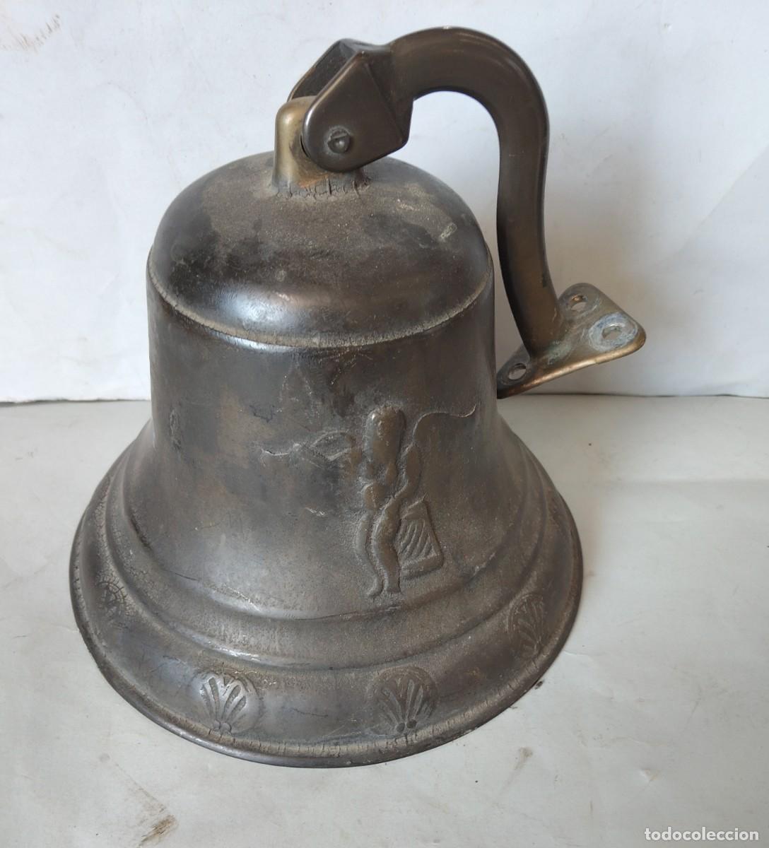 Antig&uuml;edades: Antigua campana de bronce