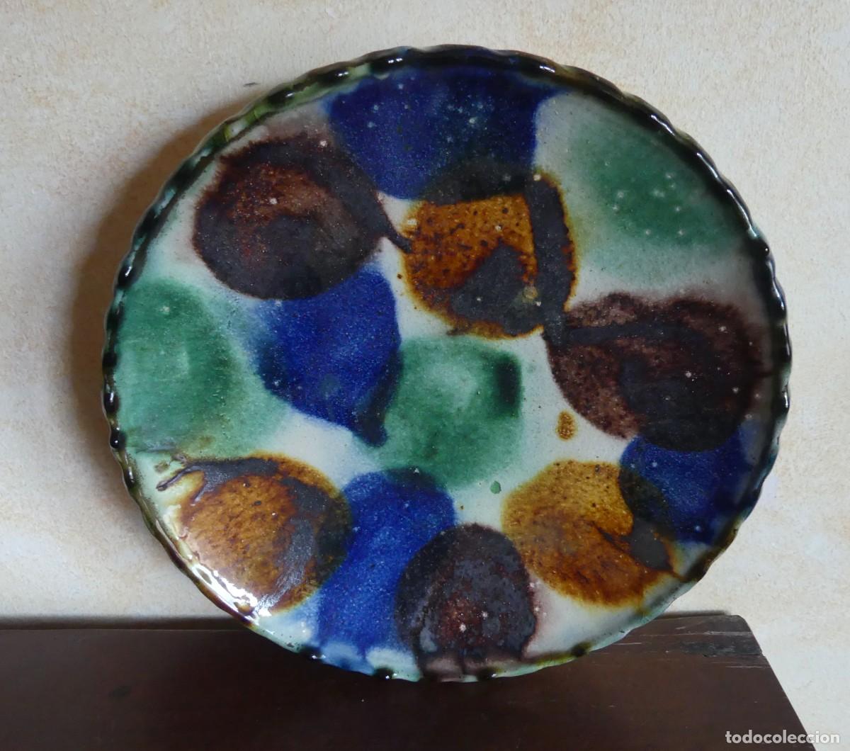 Antig&uuml;edades: BELLO PLATO ARTESANO DE NIJAR ( ALMERIA ) ( PAGO POR BIZUM )