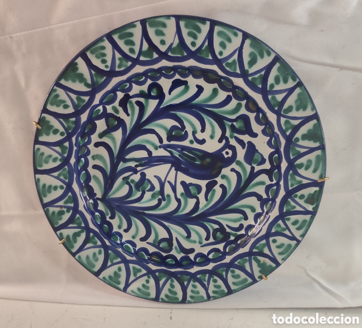Antig&uuml;edades: Plato ceramica fajalausa