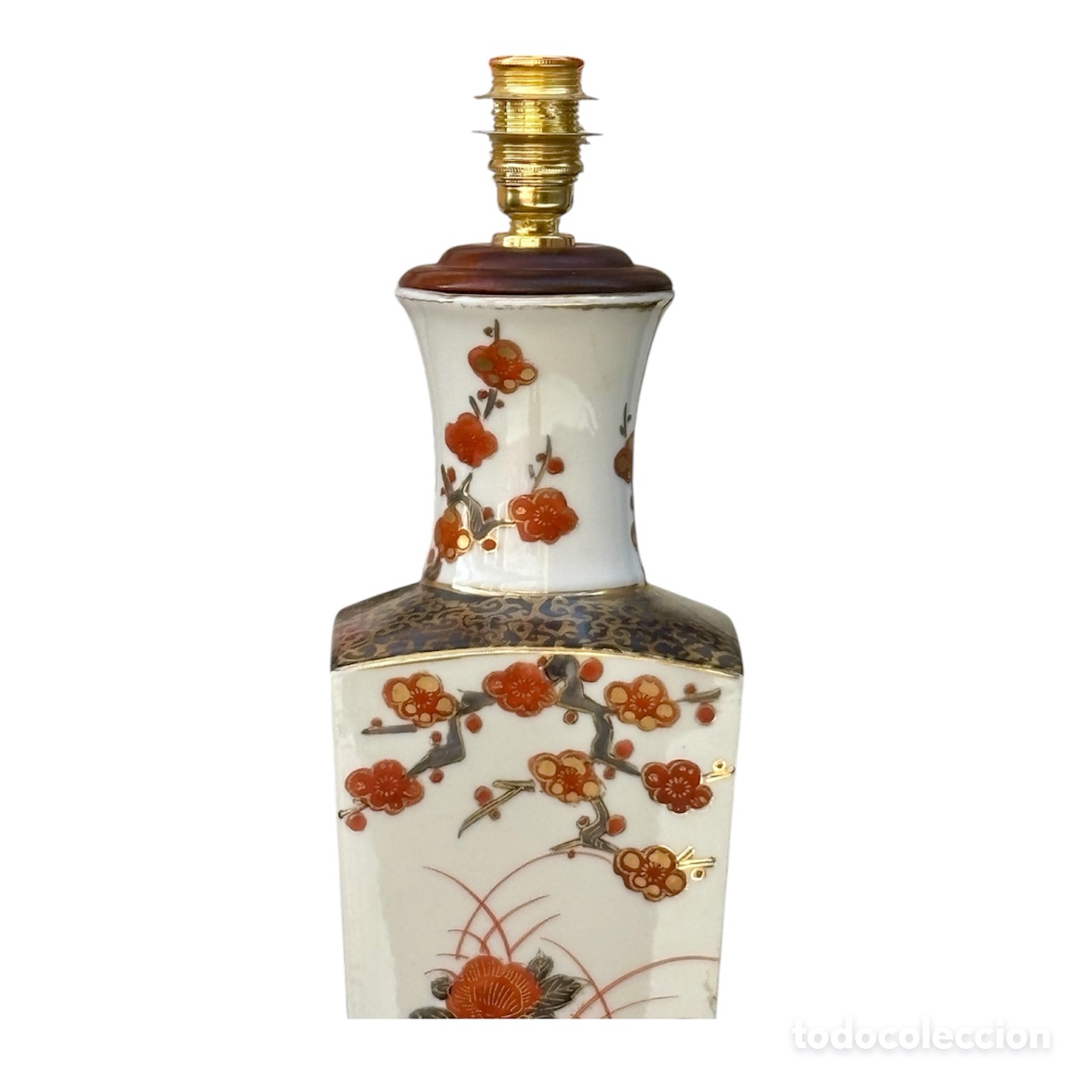 Antig&uuml;edades: L&aacute;mpara Imari japonesa Circa 1.920. - Foto 2