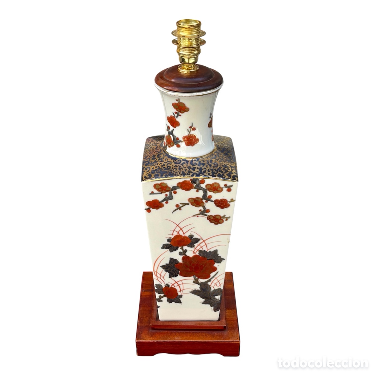 Antig&uuml;edades: L&aacute;mpara Imari japonesa Circa 1.920. - Foto 4