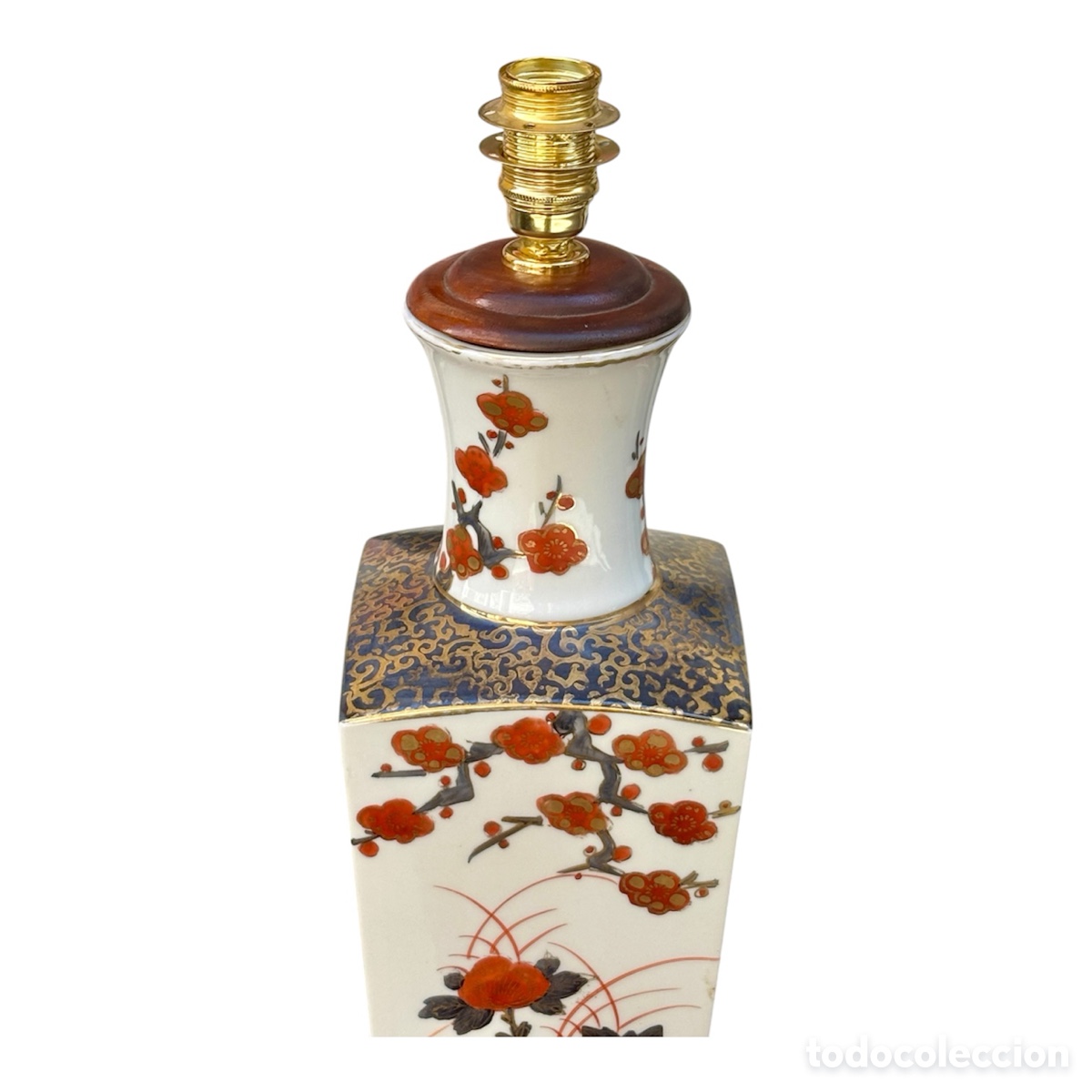 Antig&uuml;edades: L&aacute;mpara Imari japonesa Circa 1.920. - Foto 5