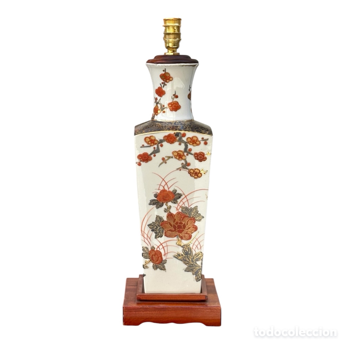 Antig&uuml;edades: L&aacute;mpara Imari japonesa Circa 1.920. - Foto 1