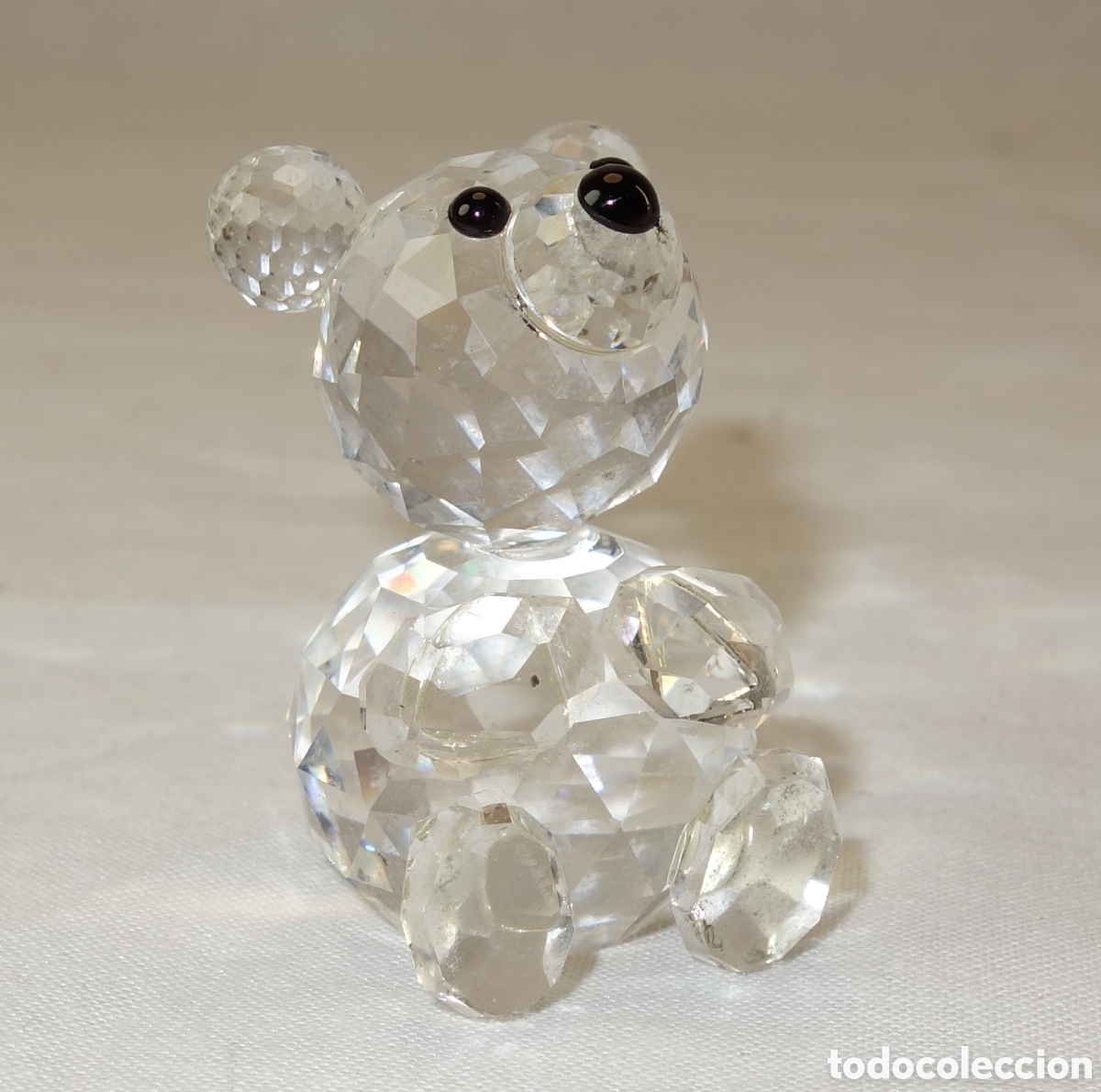 Antig&uuml;edades: Oso de peluche de cristal Swarovski