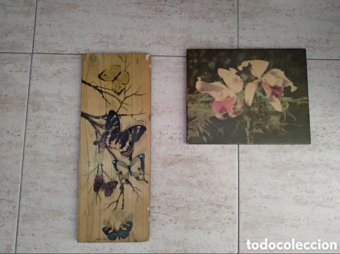 Antig&uuml;edades: Lote de cuadros vintage - Foto 5