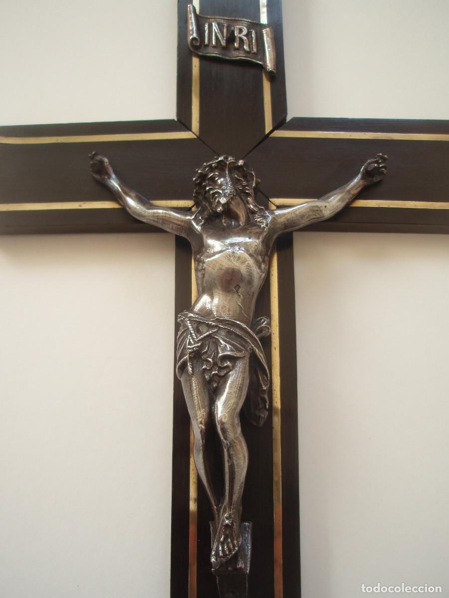 Antig&uuml;edades: CRUCIFIJO. SIGLO XIX.............................. CON DESCUENTO DEL 50%