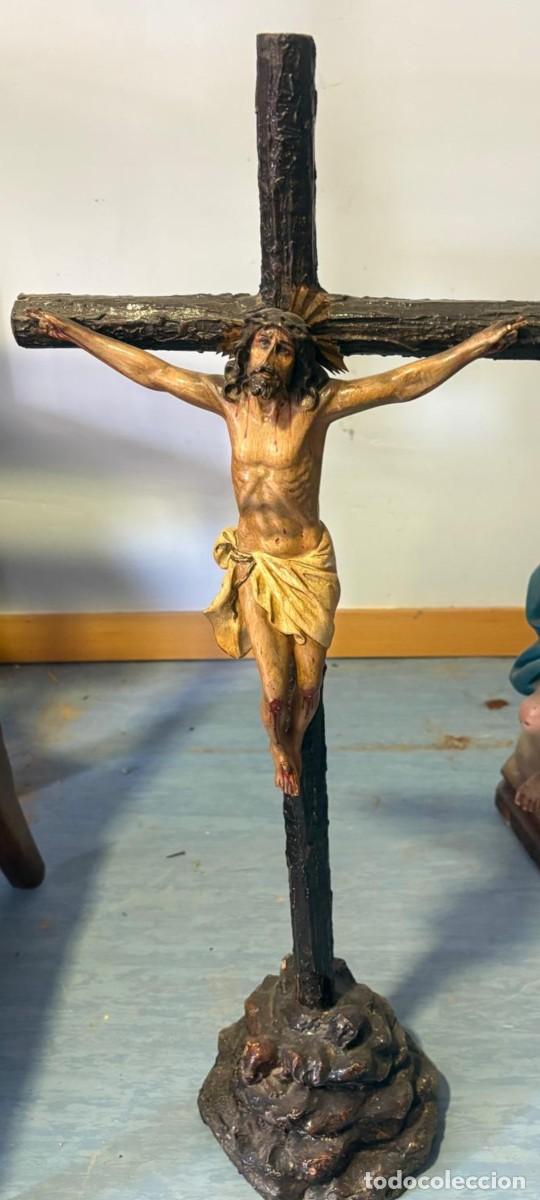 Antig&uuml;edades: Crucifijo de sobremesa