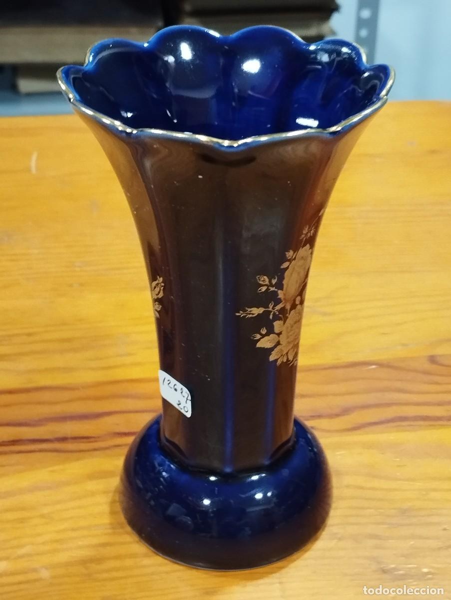 Antig&uuml;edades: JARR&Oacute;N BAREUTHER DE COLOR AZUL COBALTO. - Foto 2
