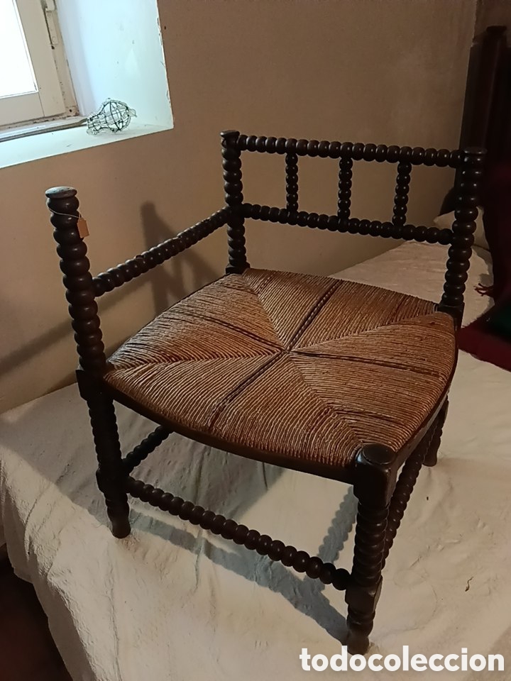 Antiques: Silla esquinera Bobbin