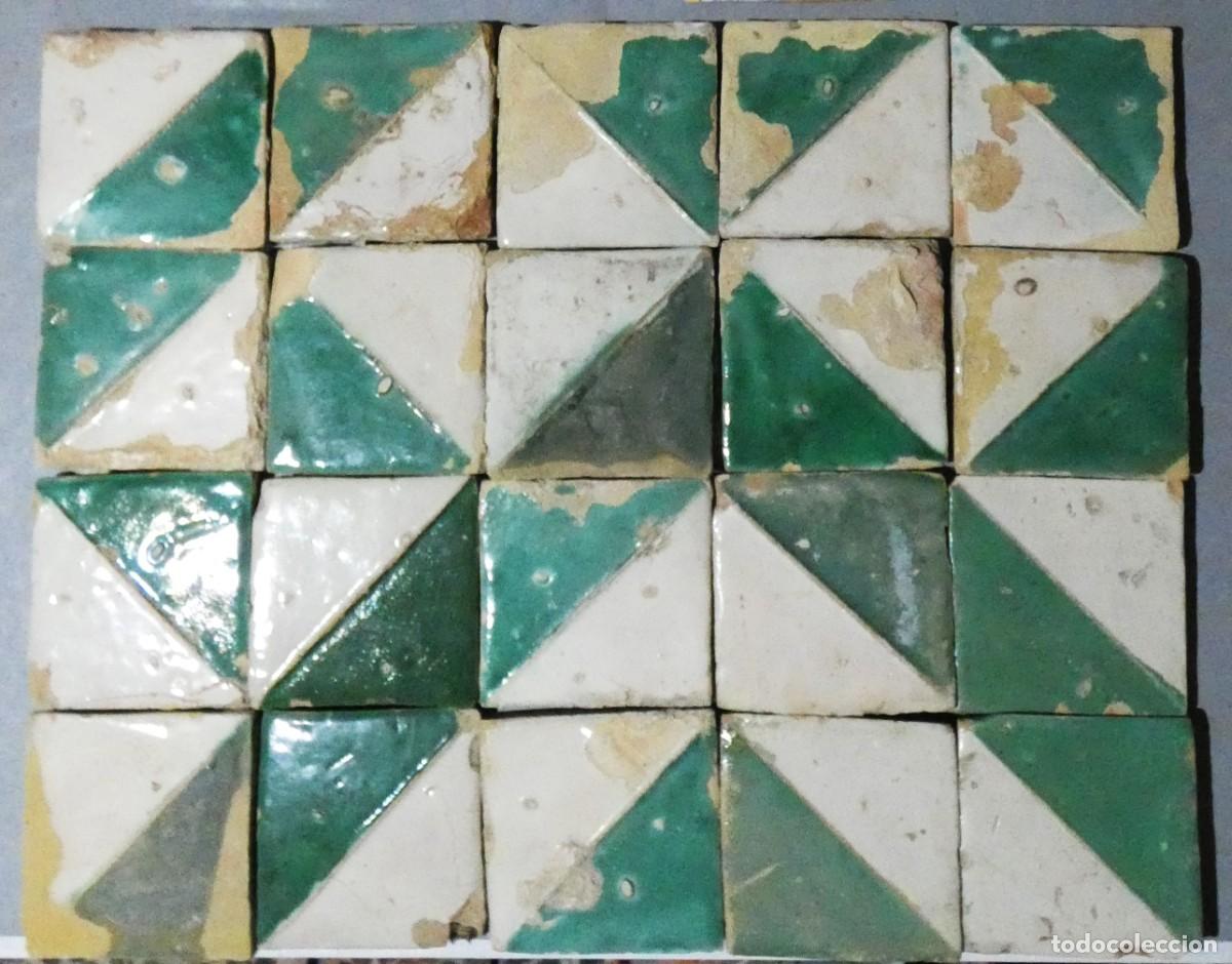 Antiques: Azulejos o baldosas Catalana tipo cartab&oacute;n o vela