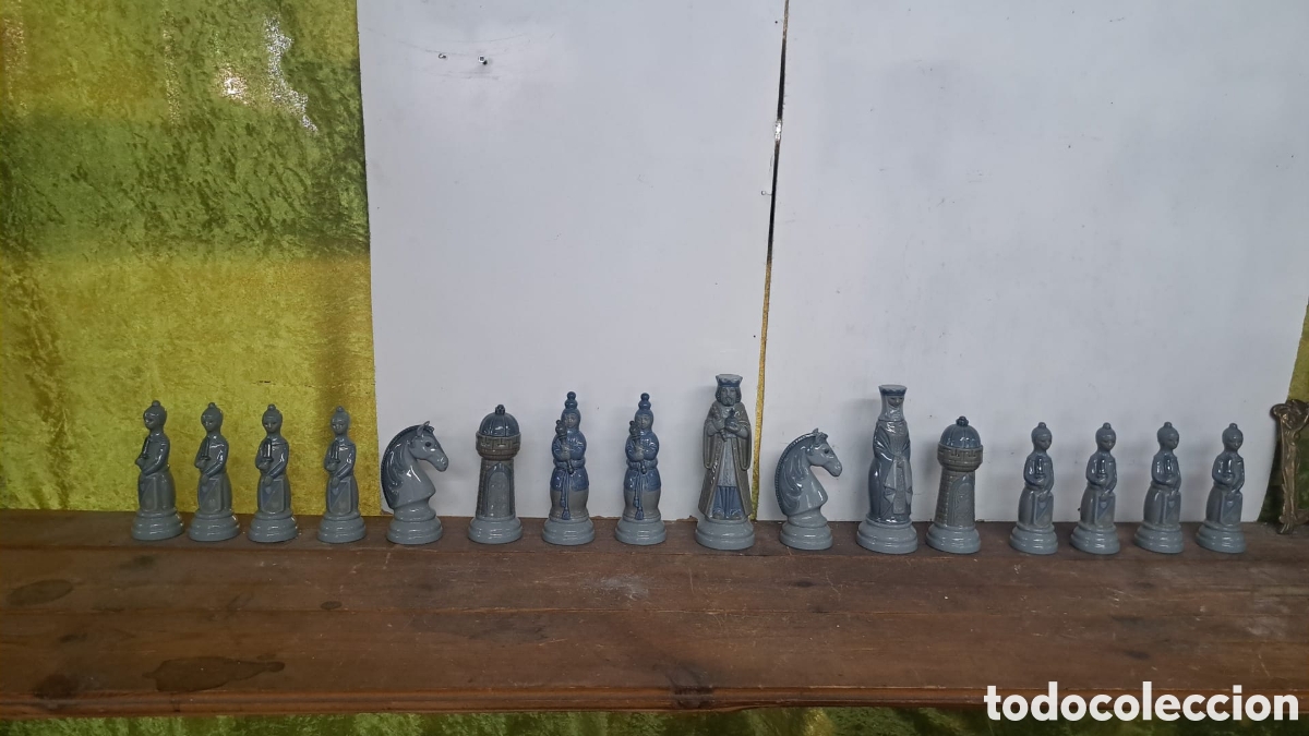 Antiquit&auml;ten: Piezas de Ajedrez de Lladro