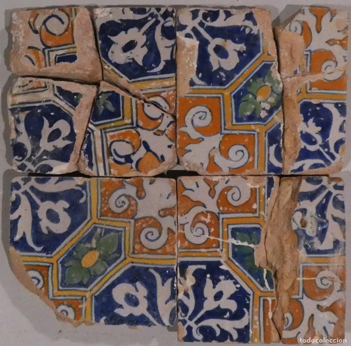 Antig&uuml;edades: Azulejo, Azulejos Espa&ntilde;ol Sevilla siglo 16