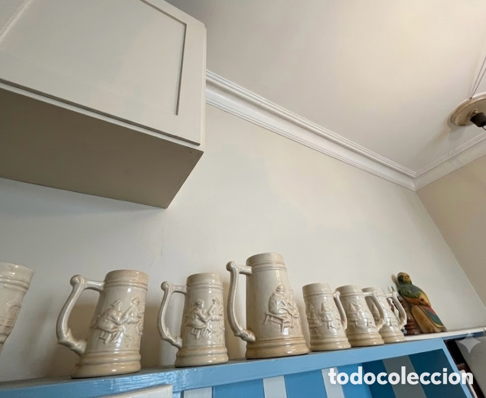 Antig&uuml;edades: Juego de jarras la cartuja