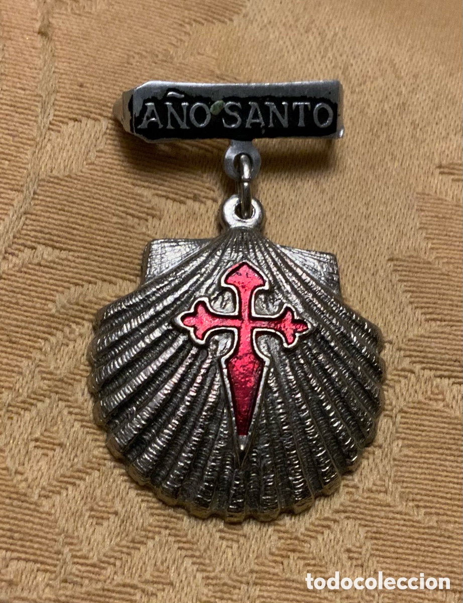 Antig&uuml;edades: MEDALLA A&Ntilde;O SANTO COMPOSTELANO 1976 - Foto 3