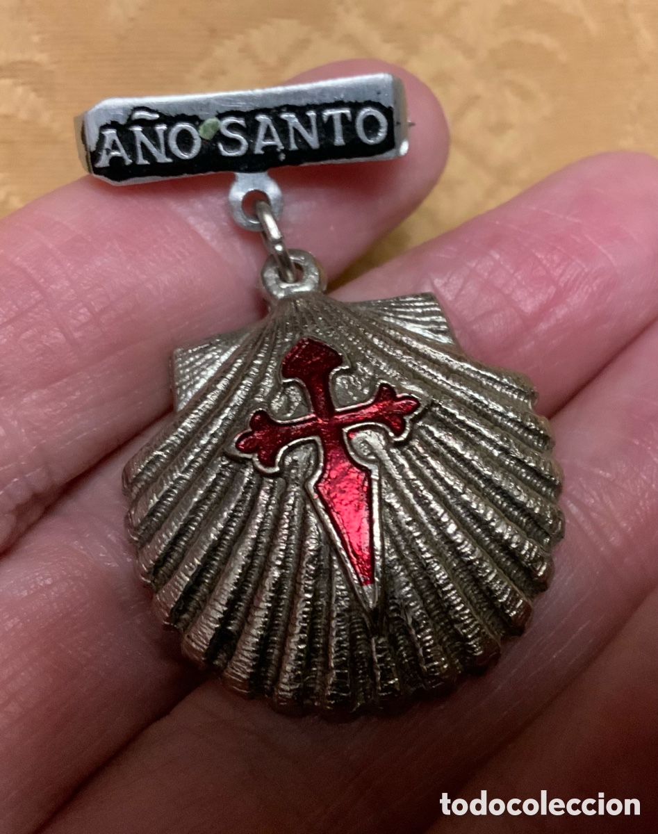 Antig&uuml;edades: MEDALLA A&Ntilde;O SANTO COMPOSTELANO 1976 - Foto 7