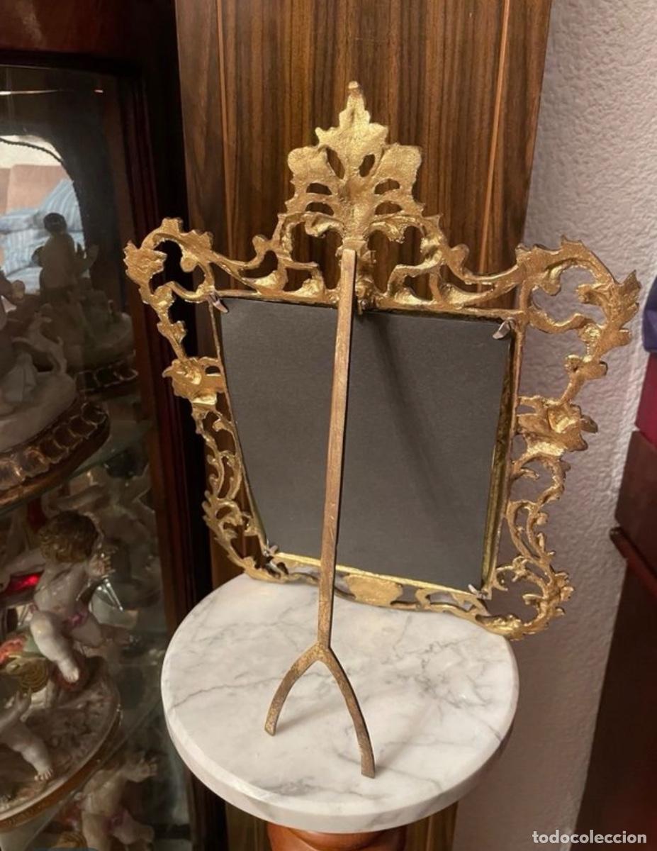 Antig&uuml;edades: MARCO MODERNISTA DE BRONCE - Foto 2