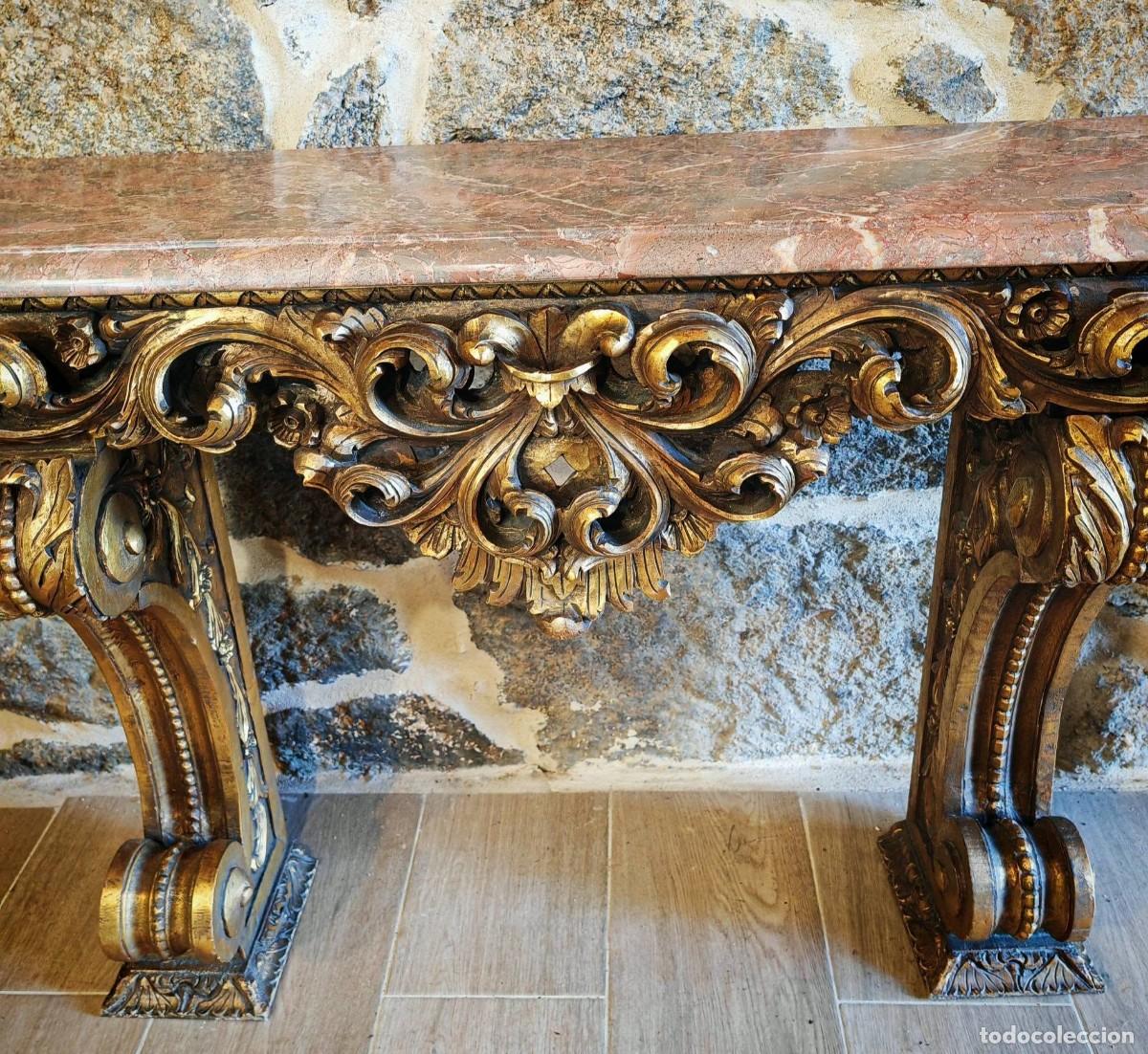Antig&uuml;edades: Consola estilo barroco