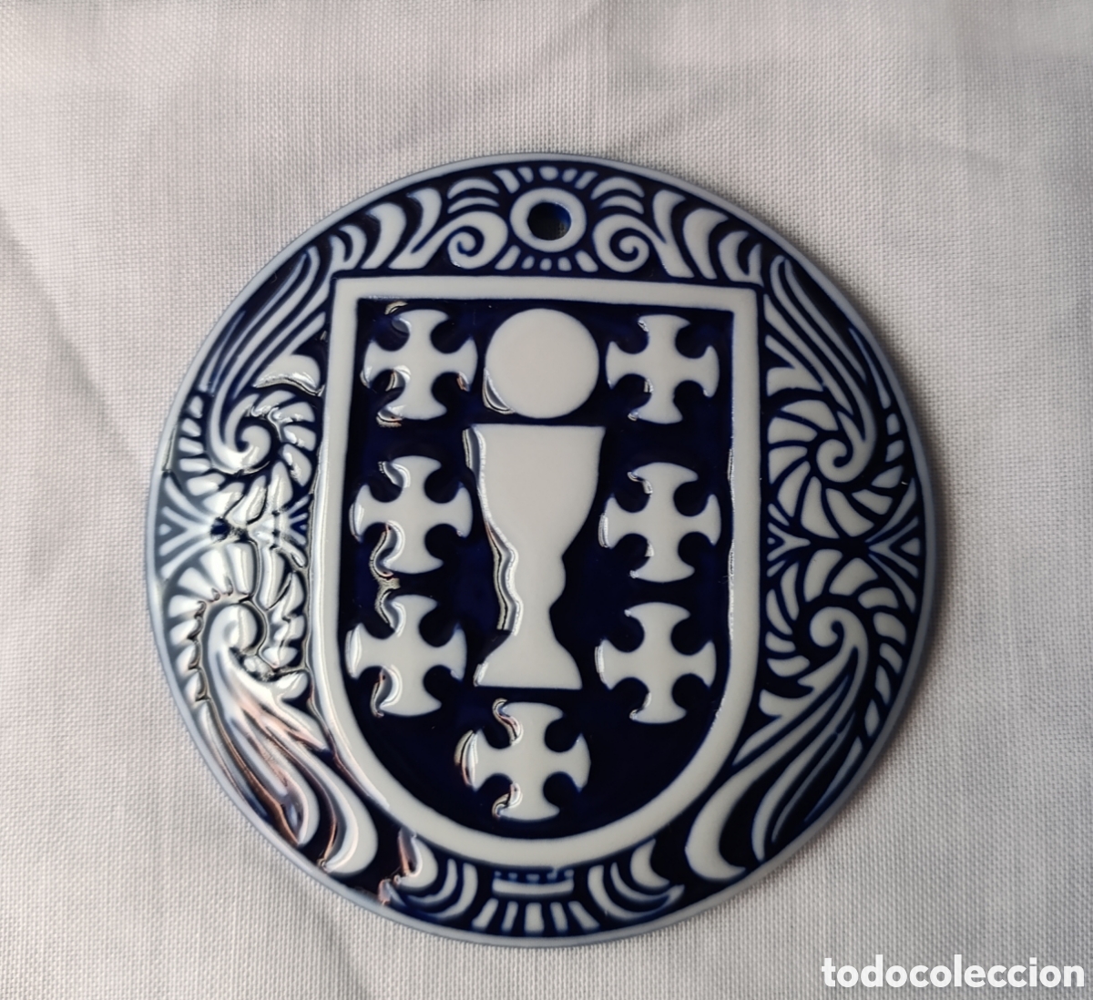 Antig&uuml;edades: Medalla sargadelos escudo Galicia
