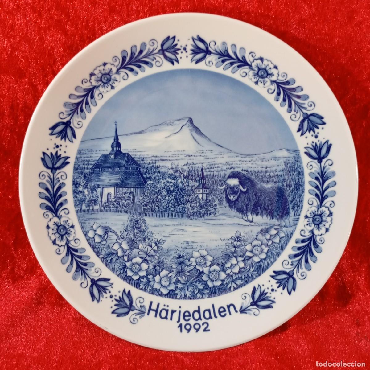 Antig&uuml;edades: PLATO - H&Auml;RJEDALEN 1992 - SELFMANN - WEIDEN - BAVARIA - GERMANY - PORCELANA - 19,5 CM / 3733-9
