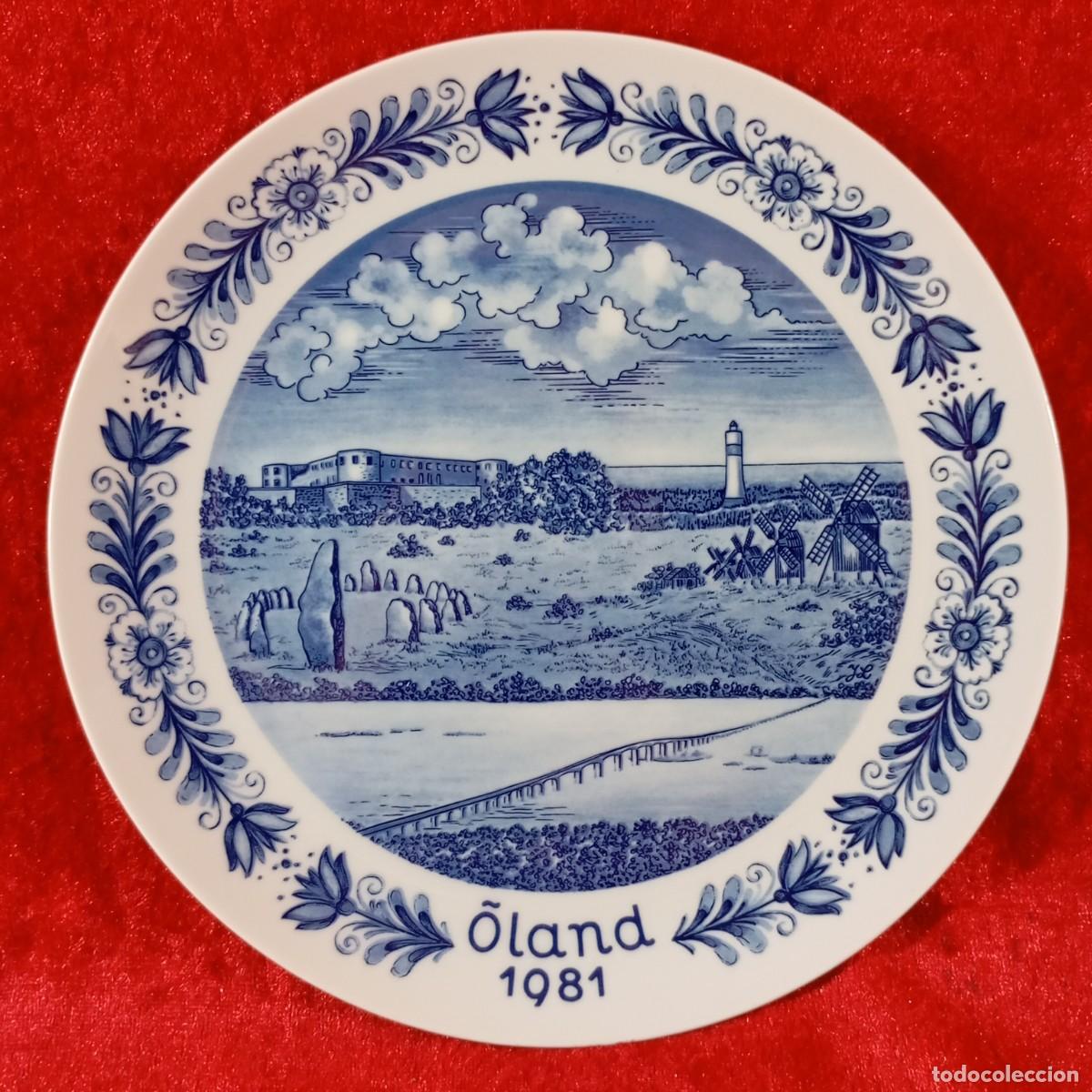 Antig&uuml;edades: PLATO - OLAND 1981 - SELFMANN - WEIDEN - BAVARIA - GERMANY - PORCELANA - 19,5 CM / 3733-11