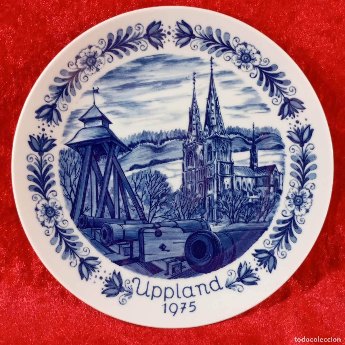 Antig&uuml;edades: PLATO - UPPLAND 1975 - SELFMANN - WEIDEN - BAVARIA - GERMANY - PORCELANA - 19,5 CM / 3733-12