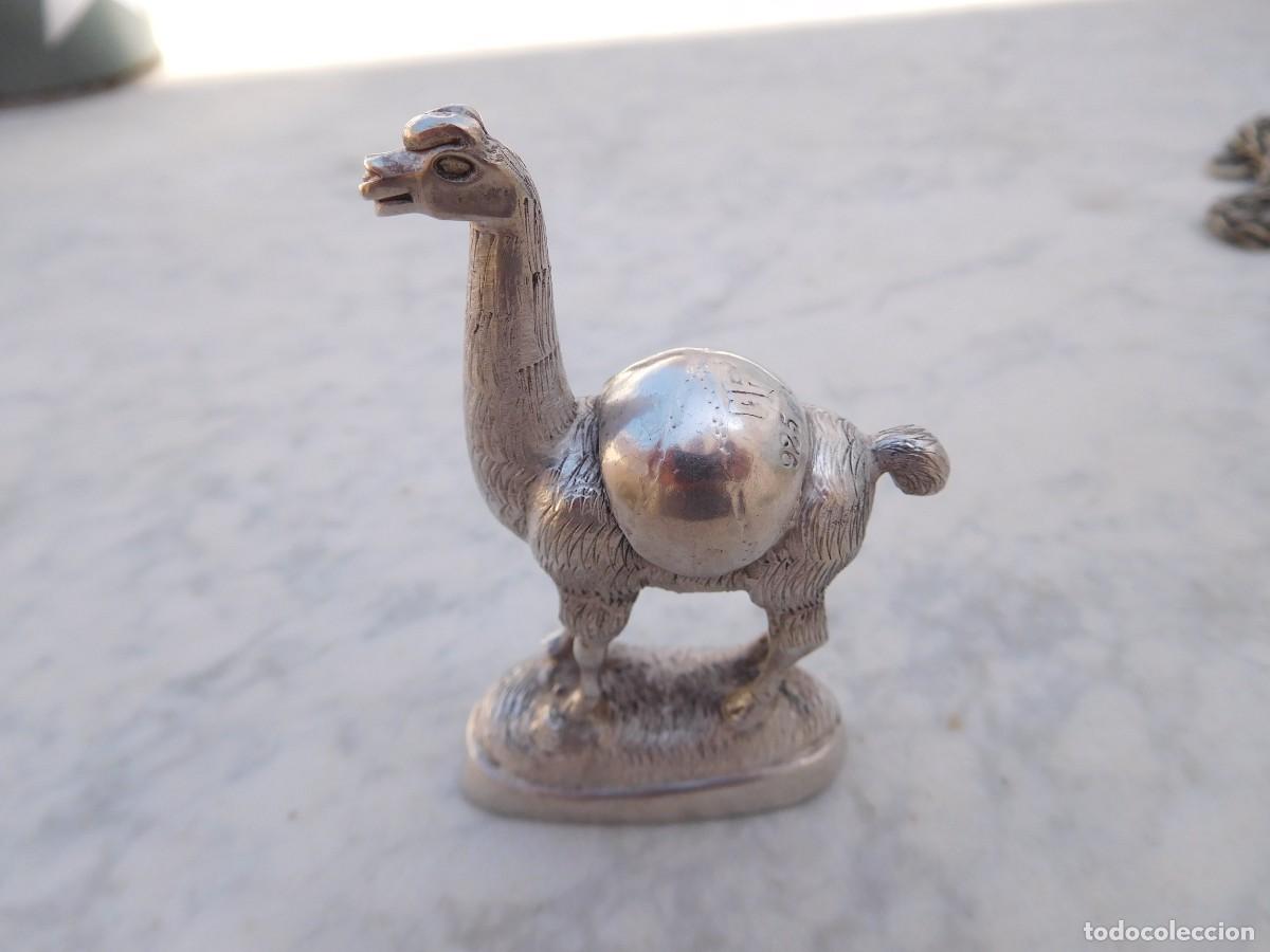 Antig&uuml;edades: Llama de plata antigua Per&uacute; - Foto 2