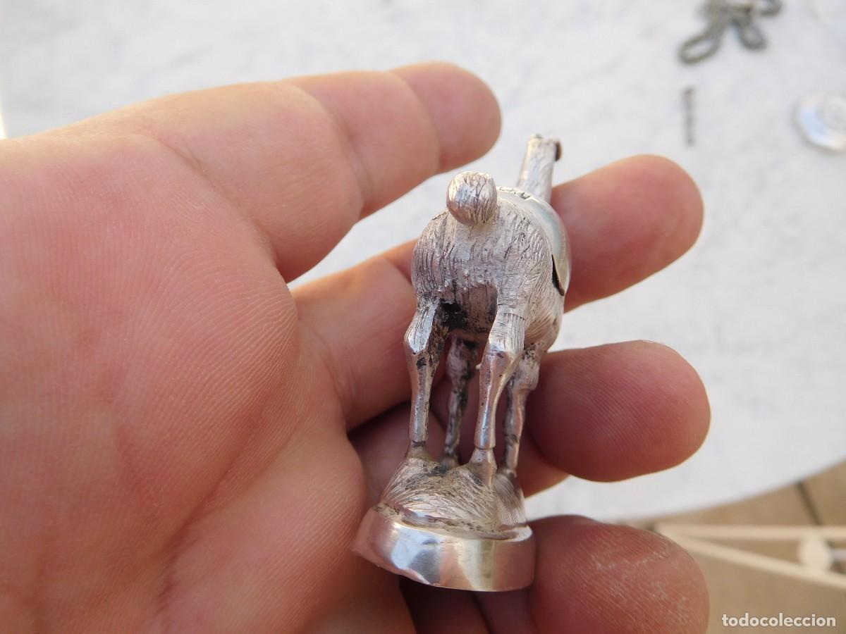 Antig&uuml;edades: Llama de plata antigua Per&uacute; - Foto 9