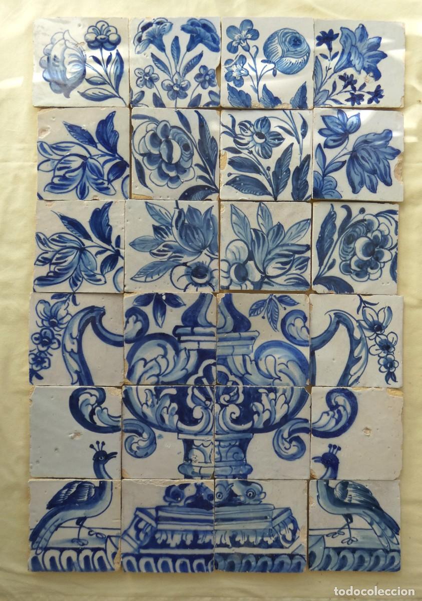 Antig&uuml;edades: Azulejo, Azulejos Portugal siglo 18/19
