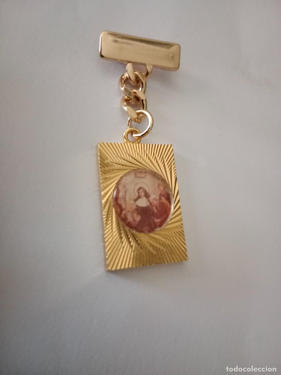 Antig&uuml;edades: MEDALLA DE JOYERIA / BROCHE - SANTA TERESA DE JESUS JORNET
