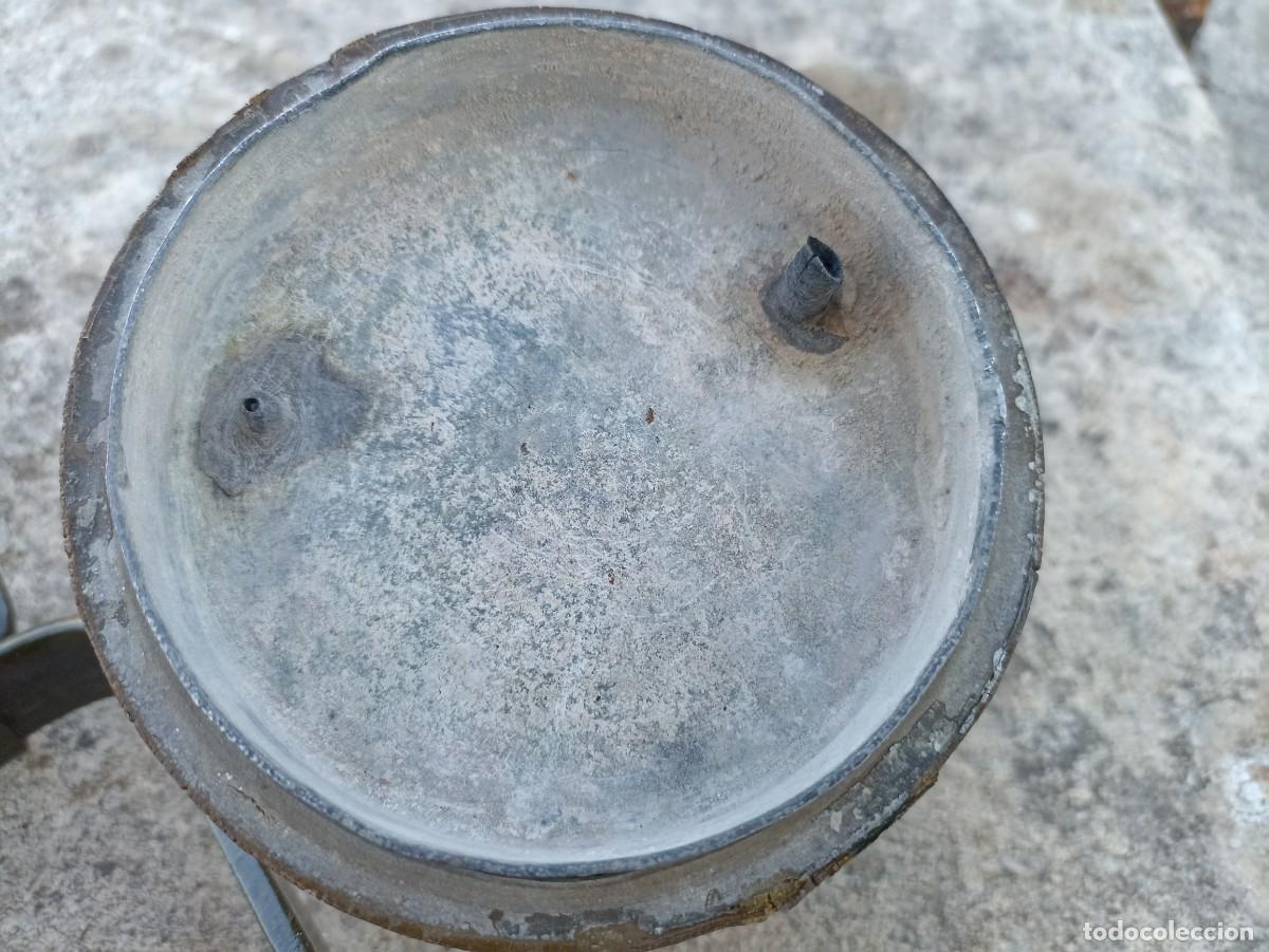 Antig&uuml;edades: Lampara minera de carburo - Foto 7