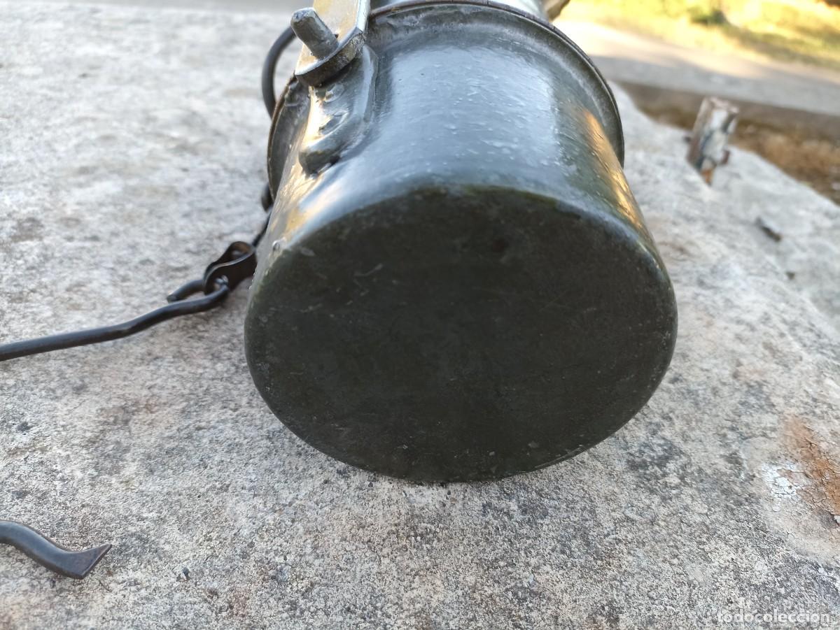 Antig&uuml;edades: Lampara minera de carburo - Foto 5