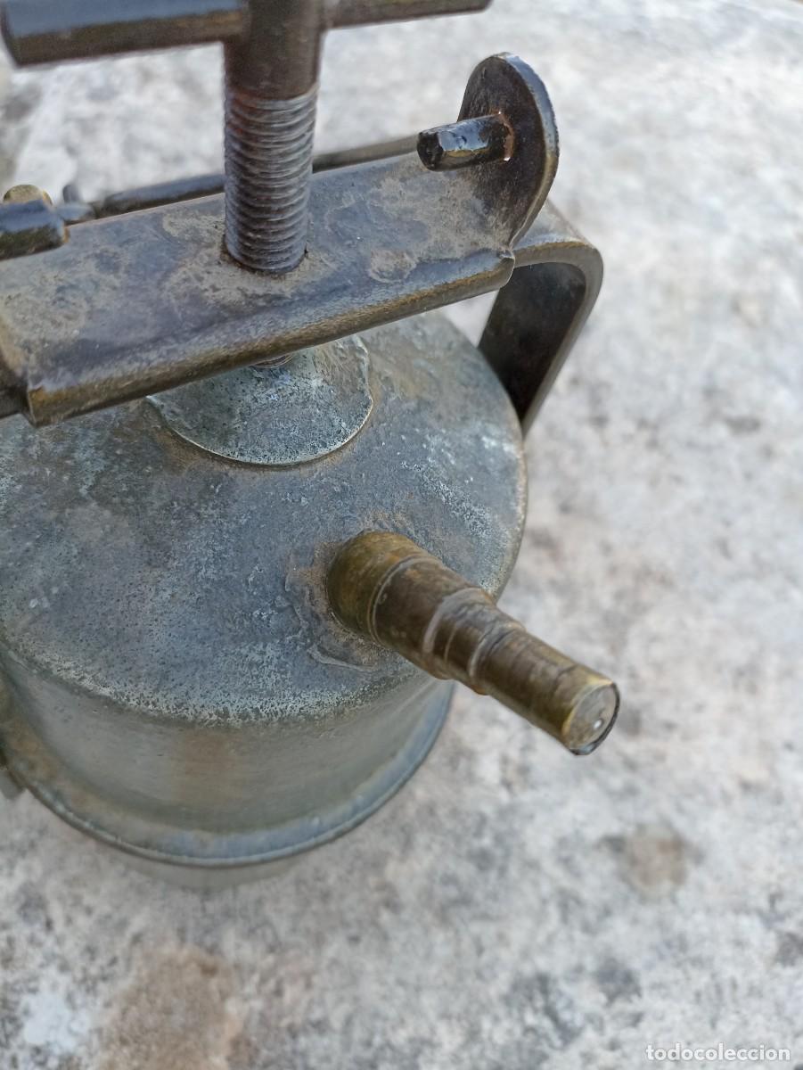 Antig&uuml;edades: Lampara minera de carburo - Foto 4