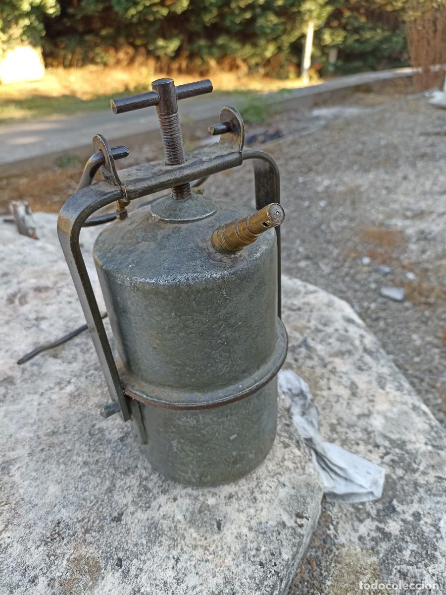 Antig&uuml;edades: Lampara minera de carburo