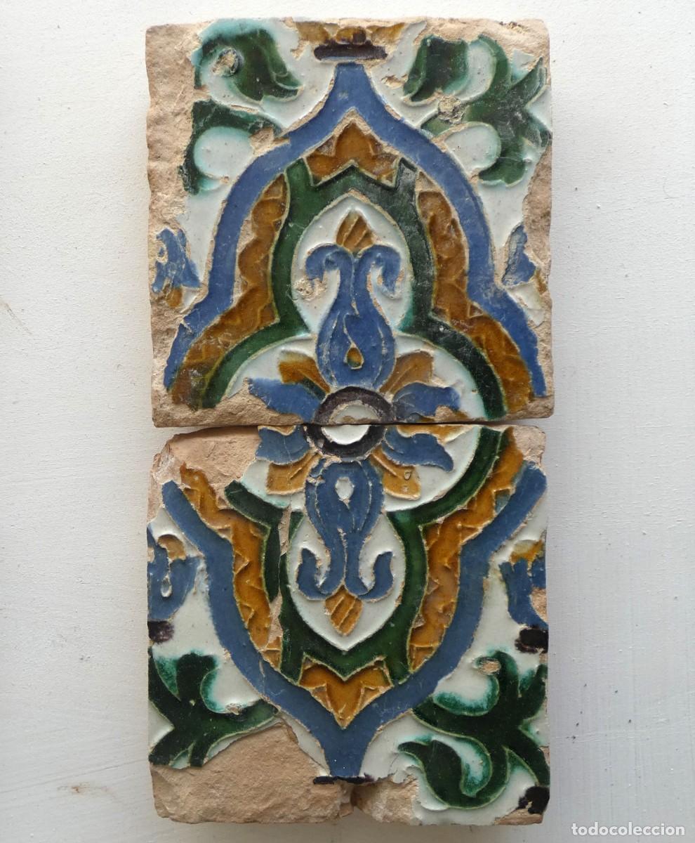 Oggetti Antichi: Azulejo, Azulejos Espa&ntilde;ol Sevilla siglo 16