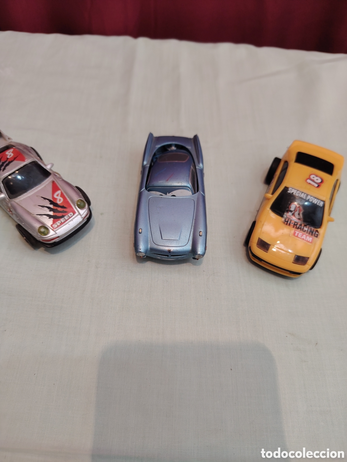 Antig&uuml;edades: Lote de coches de scalextric