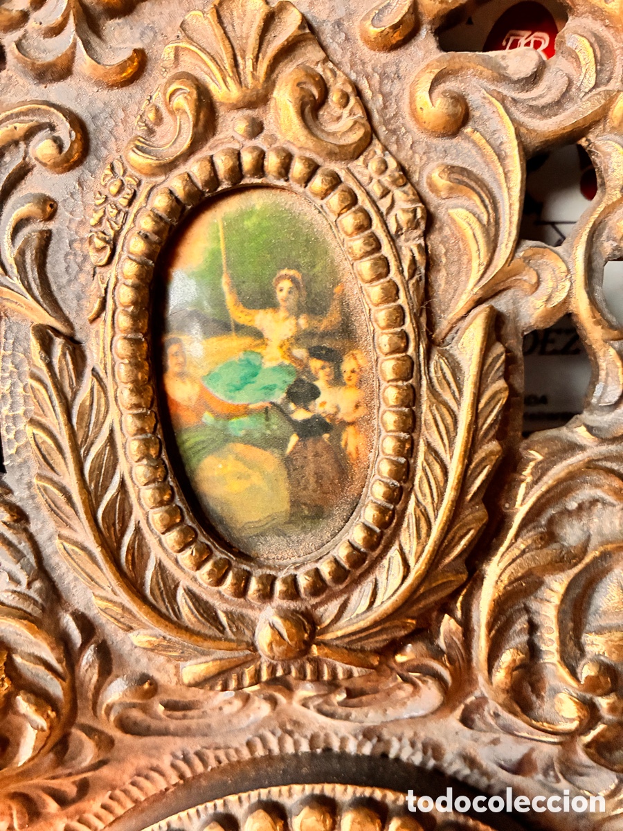 Antig&uuml;edades: Plato decorativo de bronce - Foto 3