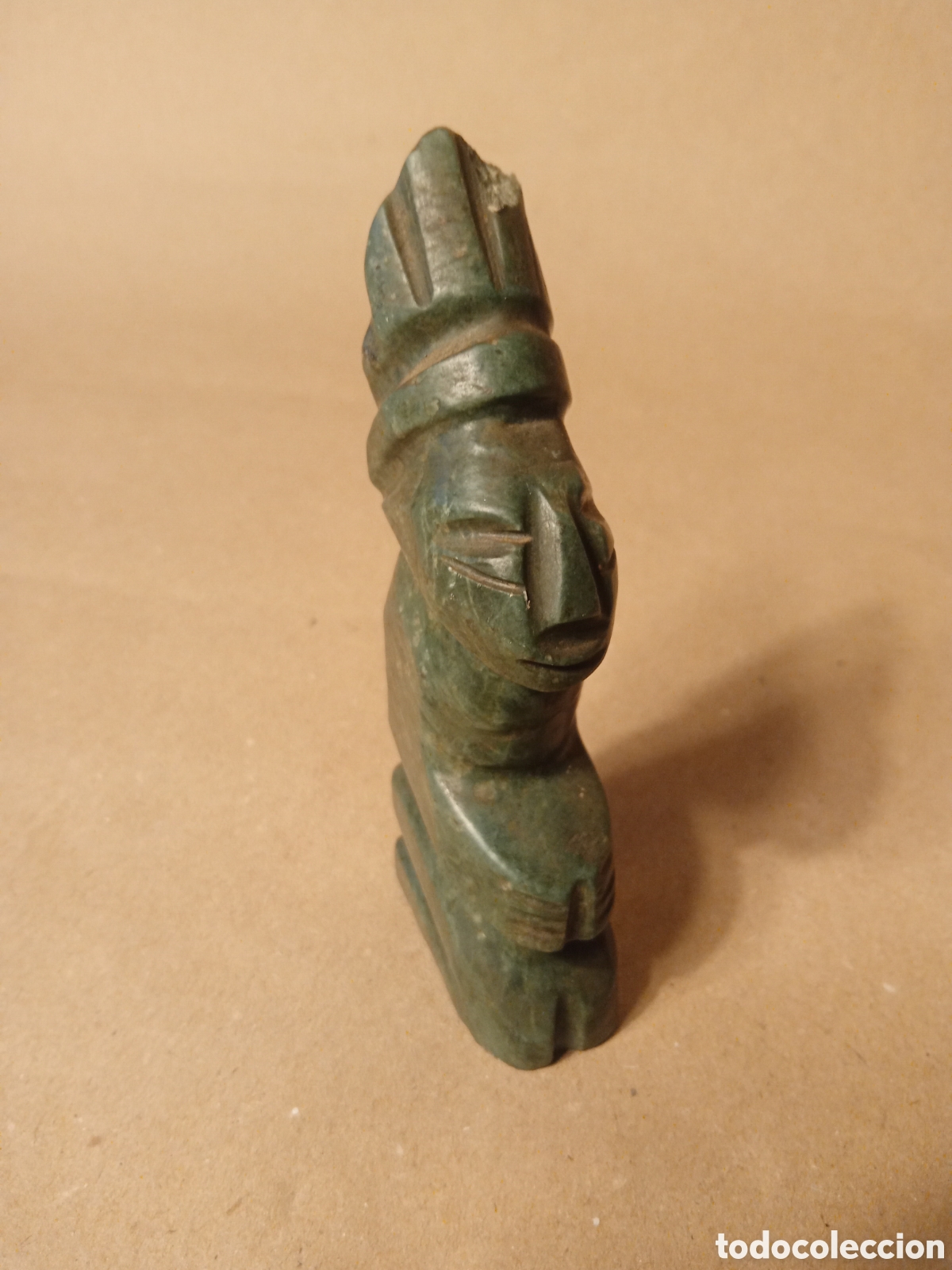 Antig&uuml;edades: Figura Dios Hacha Maya - Foto 2