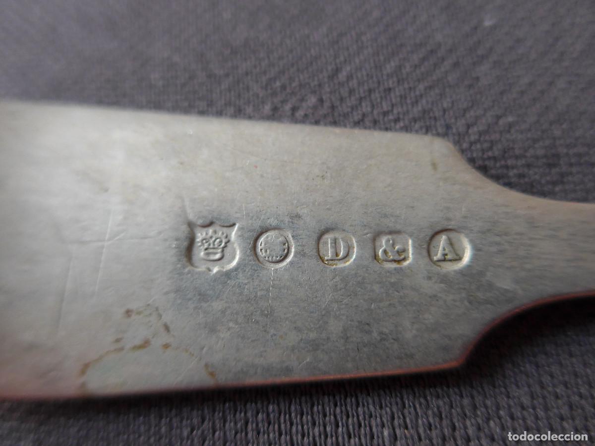 Antig&uuml;edades: CUCHARA NEVADA SILVER D & A CON MARCAS - Foto 4