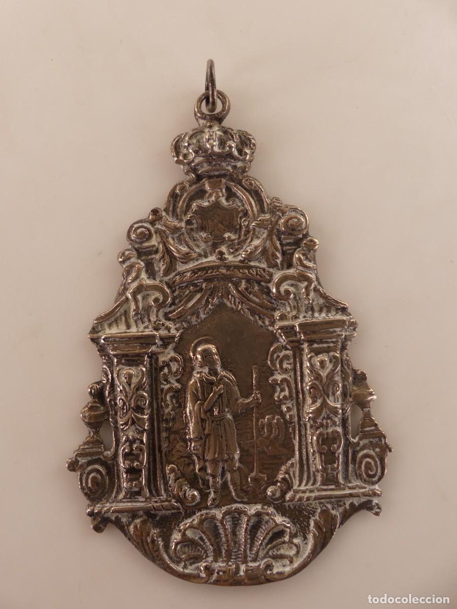 Antiques: MEDALLA RELIGIOSA DE METAL