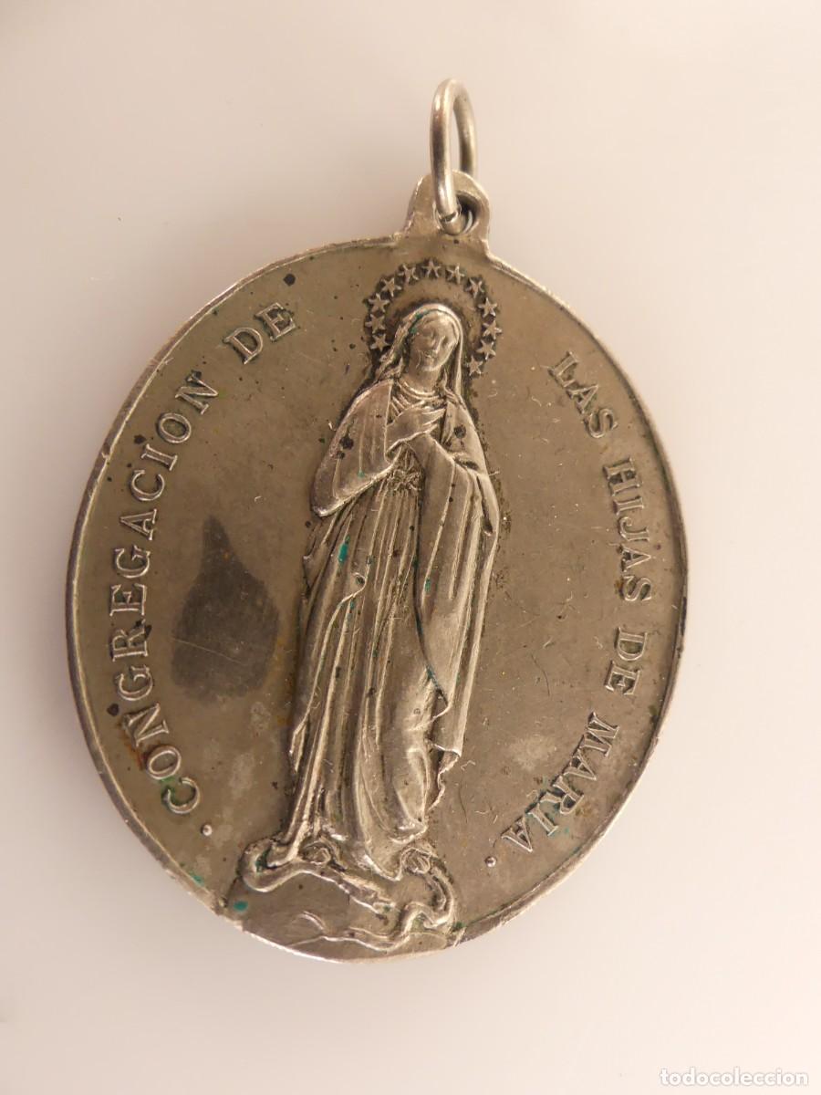 Oggetti Antichi: MEDALLA RELIGIOSA &ndash; CONGREGACION DE LAS HIJAS DE MARIA
